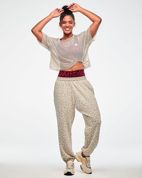Zumba Modal Knit Slouch Cargo Pants