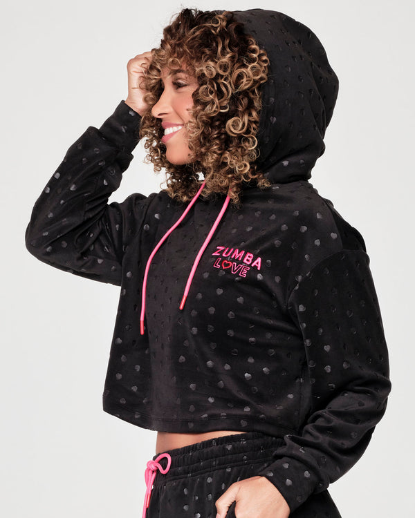 Zumba Kiss Crop Sweatshirt