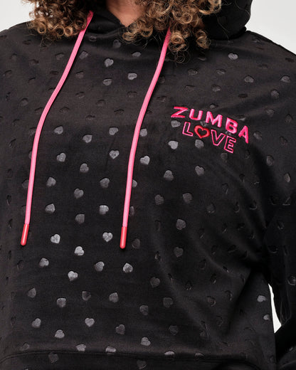 Zumba Kiss Crop Sweatshirt