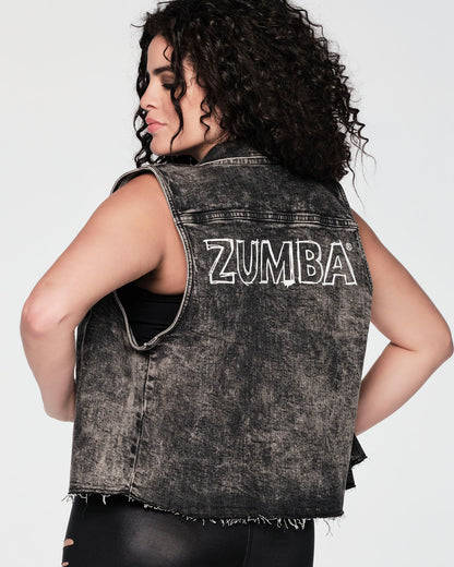 Zumba Fired Up Denim Vest