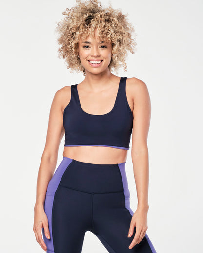 Zumba Prep Reversible Scoop Bra