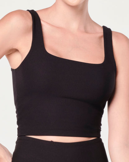 Zumba Prep Crop Tank With Shelf Bra