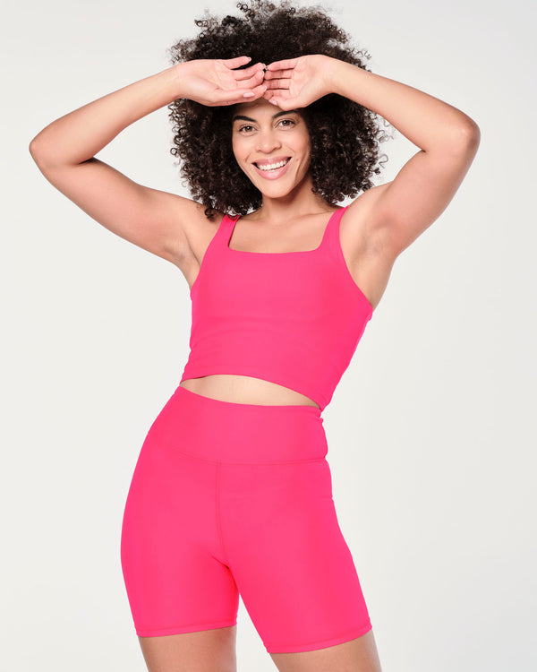 Zumba Prep Crop Tank With Shelf Bra