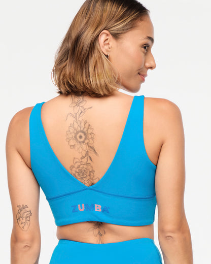 Zumba Explore Crossover Waistband Bra