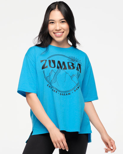 Zumba Explore Crew Neck Top