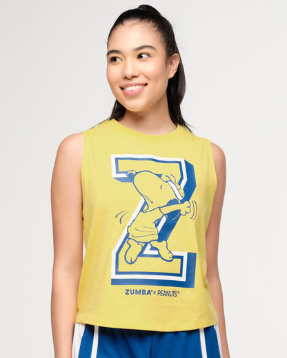 Zumba X Peanuts Loose Muscle Tank