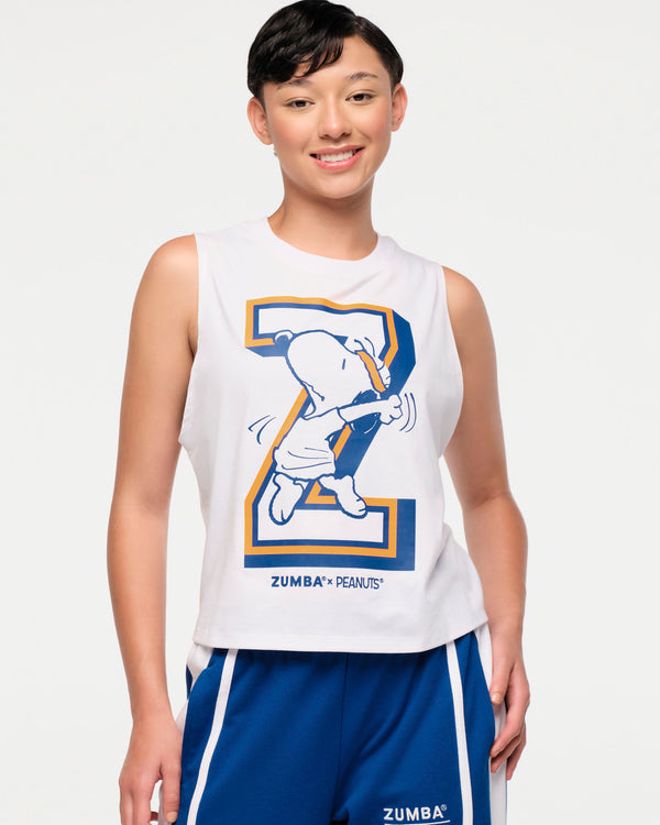 Zumba X Peanuts Loose Muscle Tank