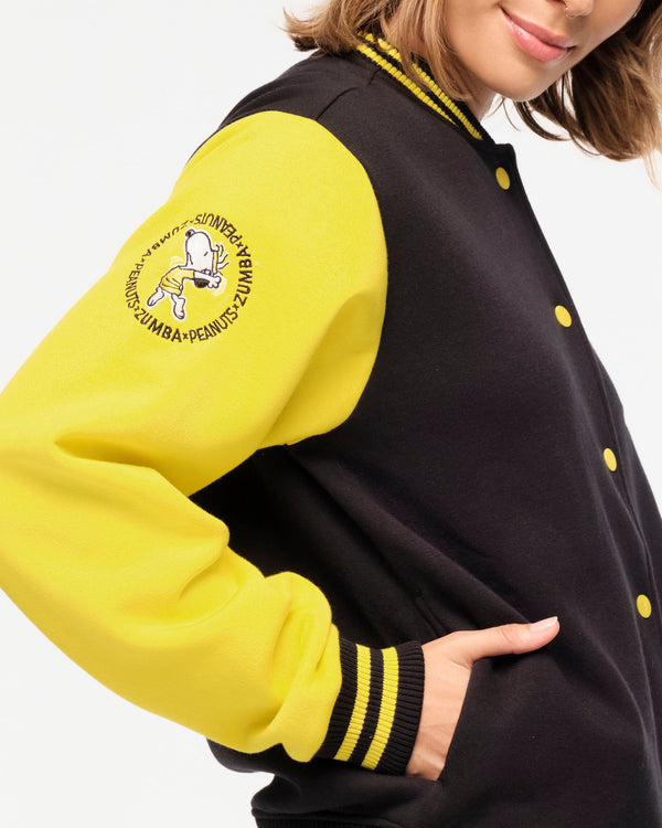 Zumba X Peanuts Varsity Jacket