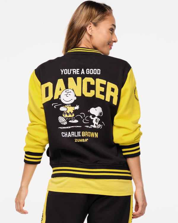 Zumba X Peanuts Varsity Jacket