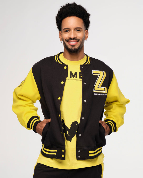 Zumba X Peanuts Varsity Jacket