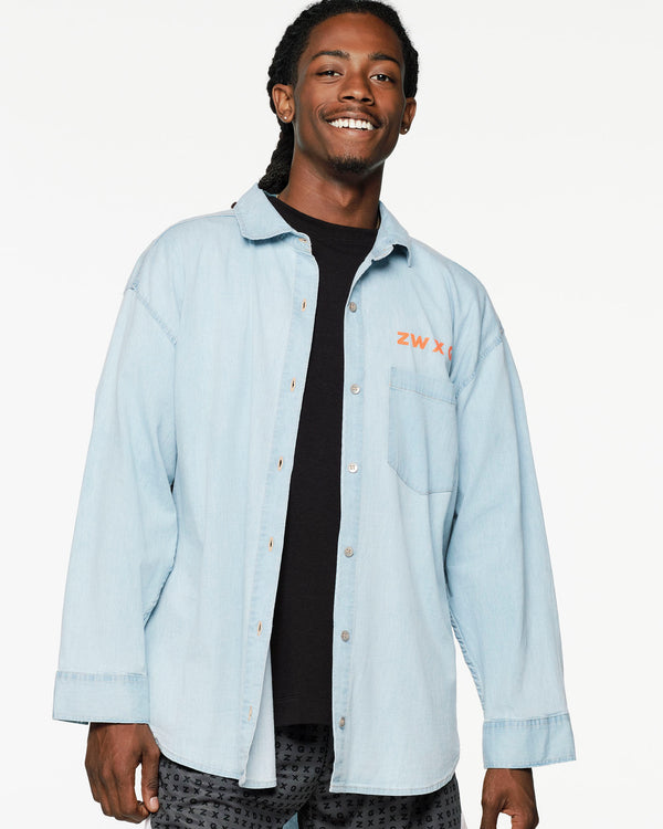 ZW X GW Oversized Button Down