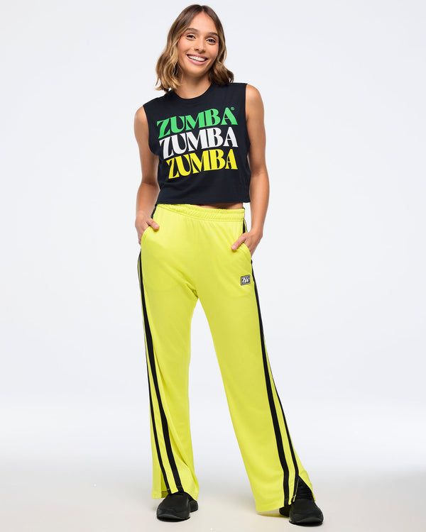 Zumba Haus Crew Neck Muscle Tank