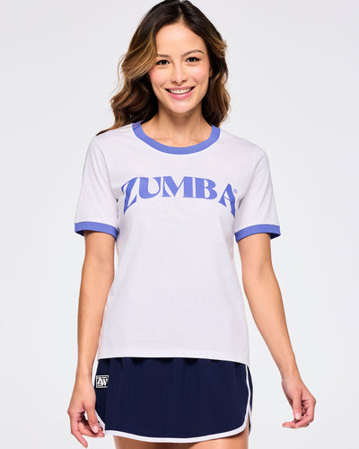 Zumba Out Loud Ringer Tee