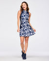 Zumba Out Loud Mock Neck Sleeveless Dress