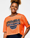 Victory Mesh Boxy Crop Top