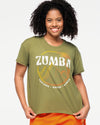 Zumba Explore High Low Crew Neck Top