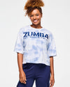 Blue Jean Oversized Boxy Crop Top
