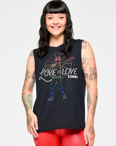 Zumba Crew Neck Muscle Tank