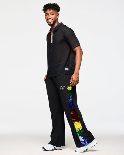 Zumba Oversized Mesh Polo