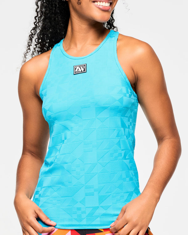 Zumba Rays High Neck Tank