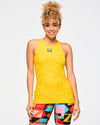 Zumba Rays High Neck Tank