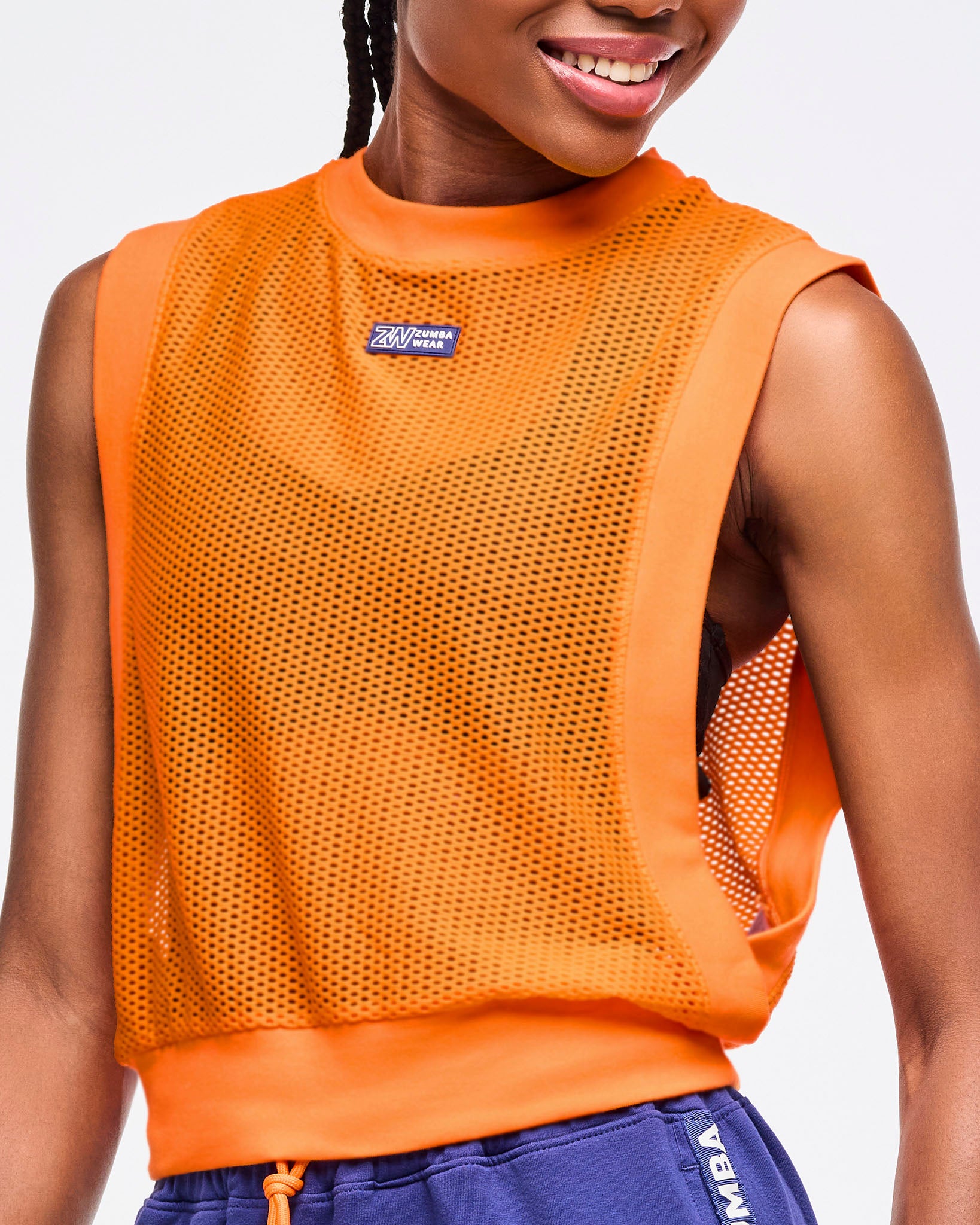新作♪ズンバ Zumba Explore Loose Tank With Round Hem-Orange Zumba Explore Loose Tank With Round Hem – Zumba Wear | STRONG iD