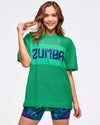 Zumba Libre Boxy Mesh Top
