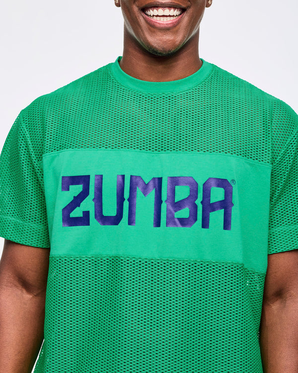 Zumba Libre Boxy Mesh Top