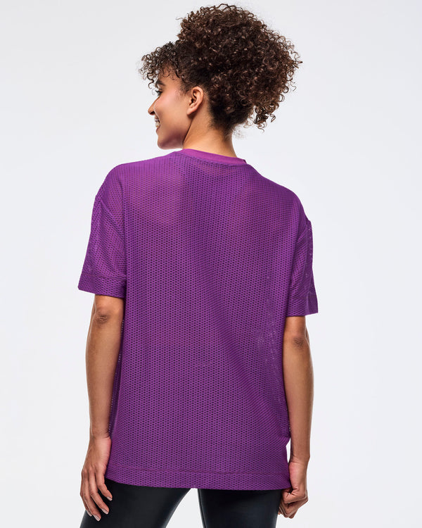 Zumba Libre Boxy Mesh Top