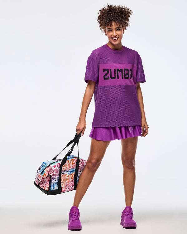 Zumba Libre Boxy Mesh Top