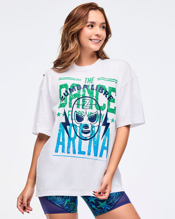 Zumba Libre Oversized Drop Shoulder Tee