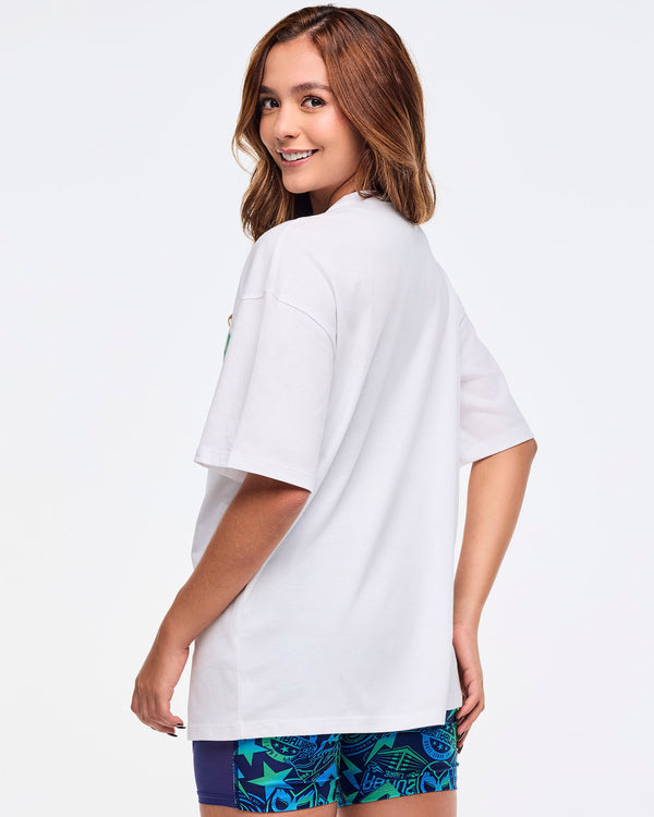 Zumba Libre Oversized Drop Shoulder Tee