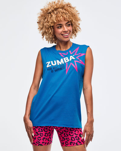 Sizzlin' Crew Neck Muscle Tank