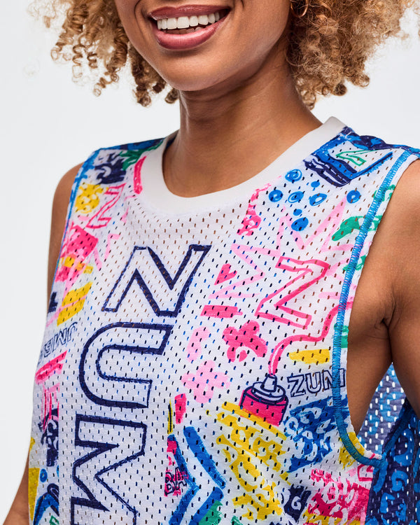 Sizzlin' Loose Mesh Muscle Tank