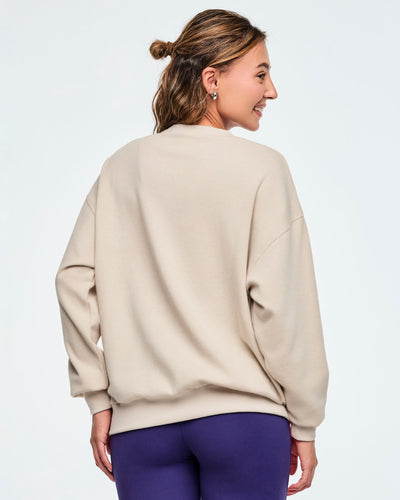 Class of 2001 Oversized Pullover Waffle Sweatshirt