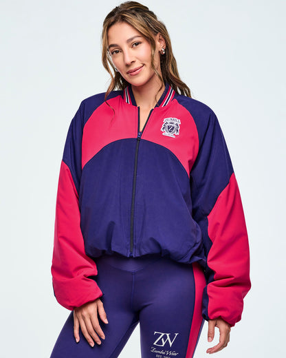 Class of 2001 Color Blocked Puffer Jacket