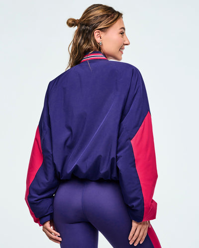 Class of 2001 Color Blocked Puffer Jacket