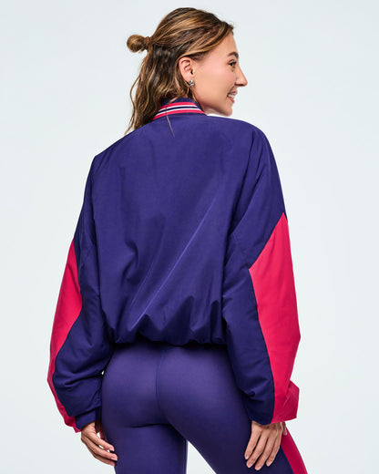 Class of 2001 Color Blocked Puffer Jacket