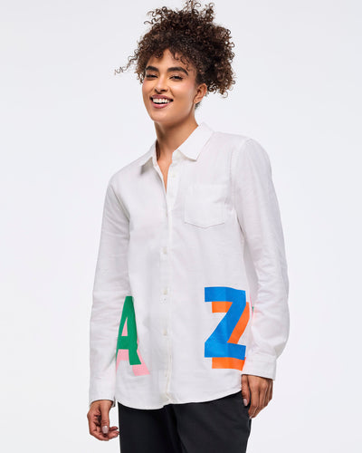 Zumba Multicolor Button Down