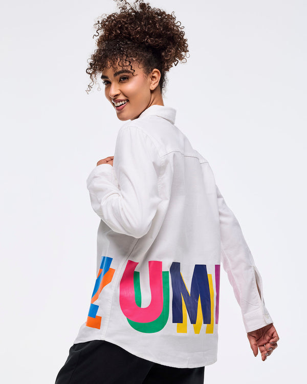 Zumba Multicolor Button Down