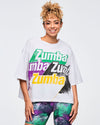 Apres Zumba Oversized Boxy Crop Top