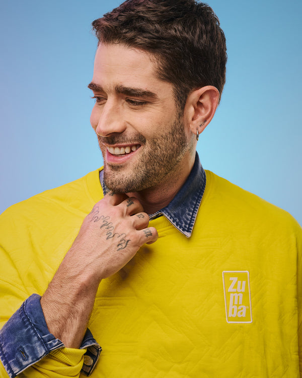 Apres Zumba Oversized Pullover Sweatshirt