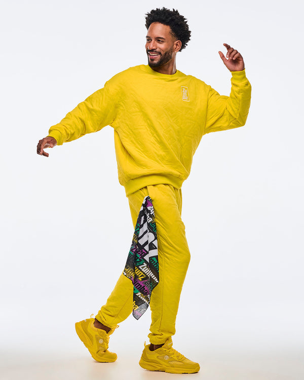 Apres Zumba Oversized Pullover Sweatshirt