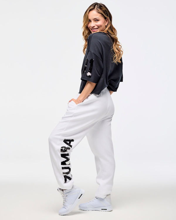 Zumba Sparkle Boxy Crop Top