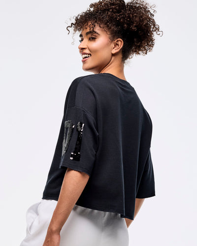 Zumba Sparkle Boxy Crop Top