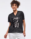 Zumba Sparkle V-Neck Mesh Top