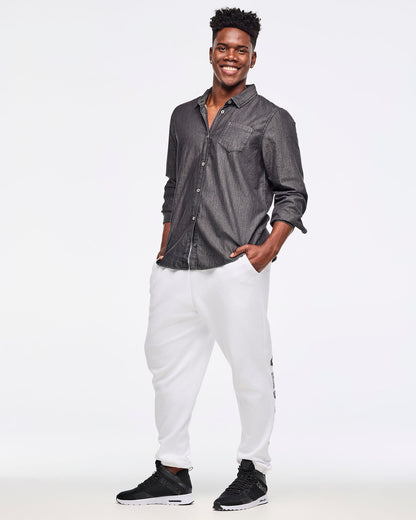 Zumba Sparkle Button Down
