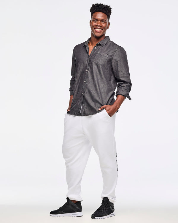 Zumba Sparkle Button Down