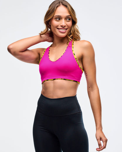 Sizzlin' Reversible Racerback V-Bra