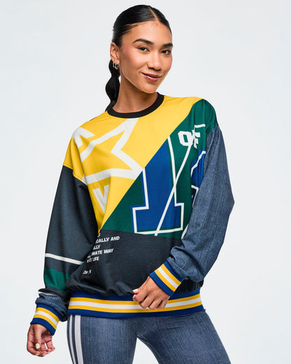 ZW Oversized Pullover Sweatshirt